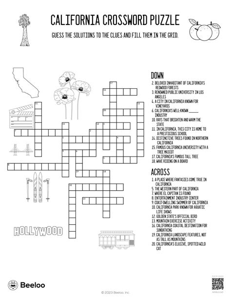 northern california city crossword.